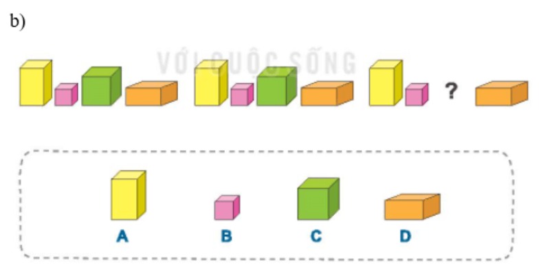 Cách Giải SGK toán lớp 1 Tập 2 kết nối tri thức Ôn tập hình học và đo lường trang 100