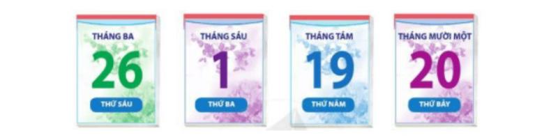 hướng dẫn giải sgk cánh diều trang 148 toán lớp 1 tập 2 bài các ngày trong tuần lễ